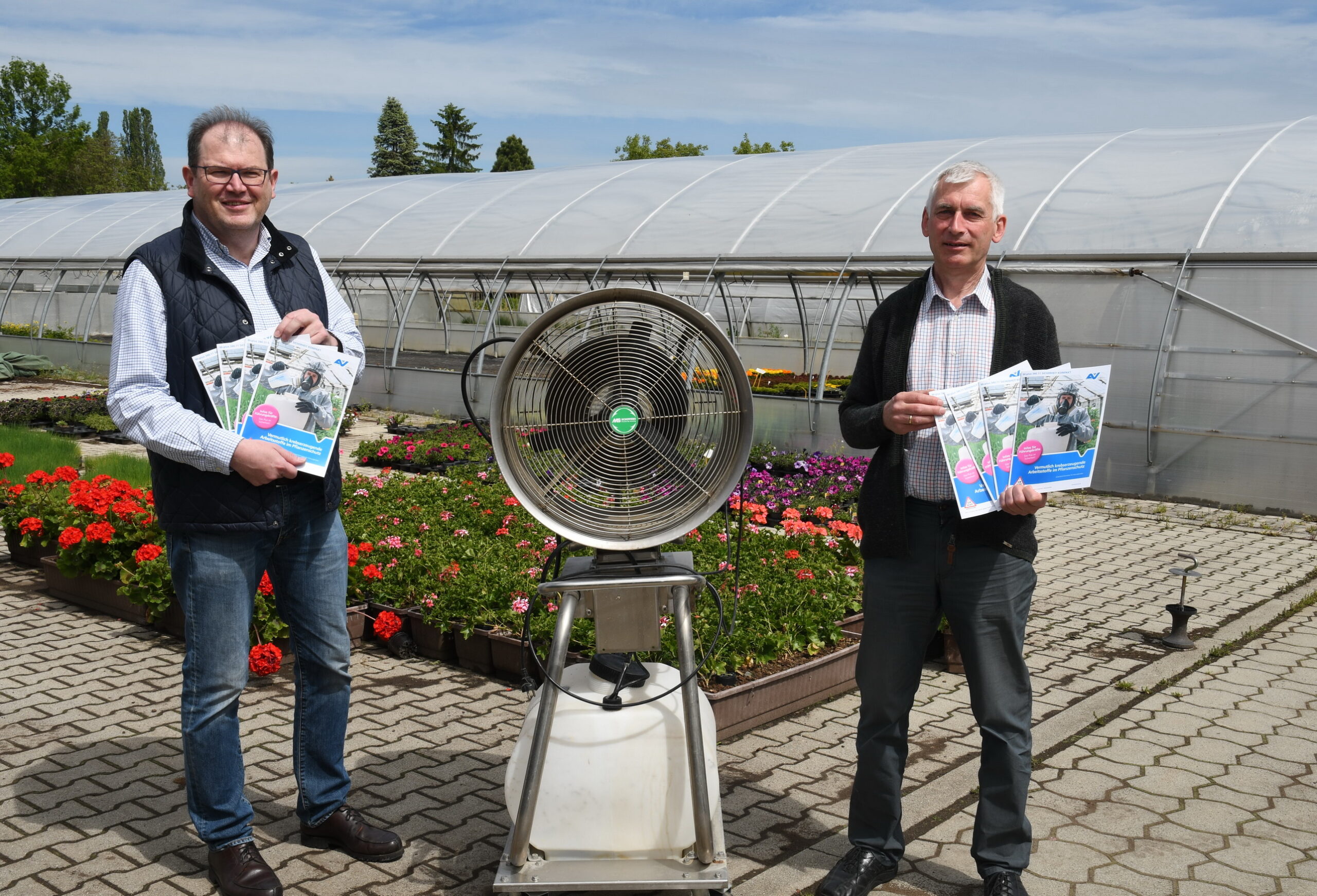 Gartenbauschule Langenlois und AUVA erstellten Sicherheitsleitfaden für die Praxis