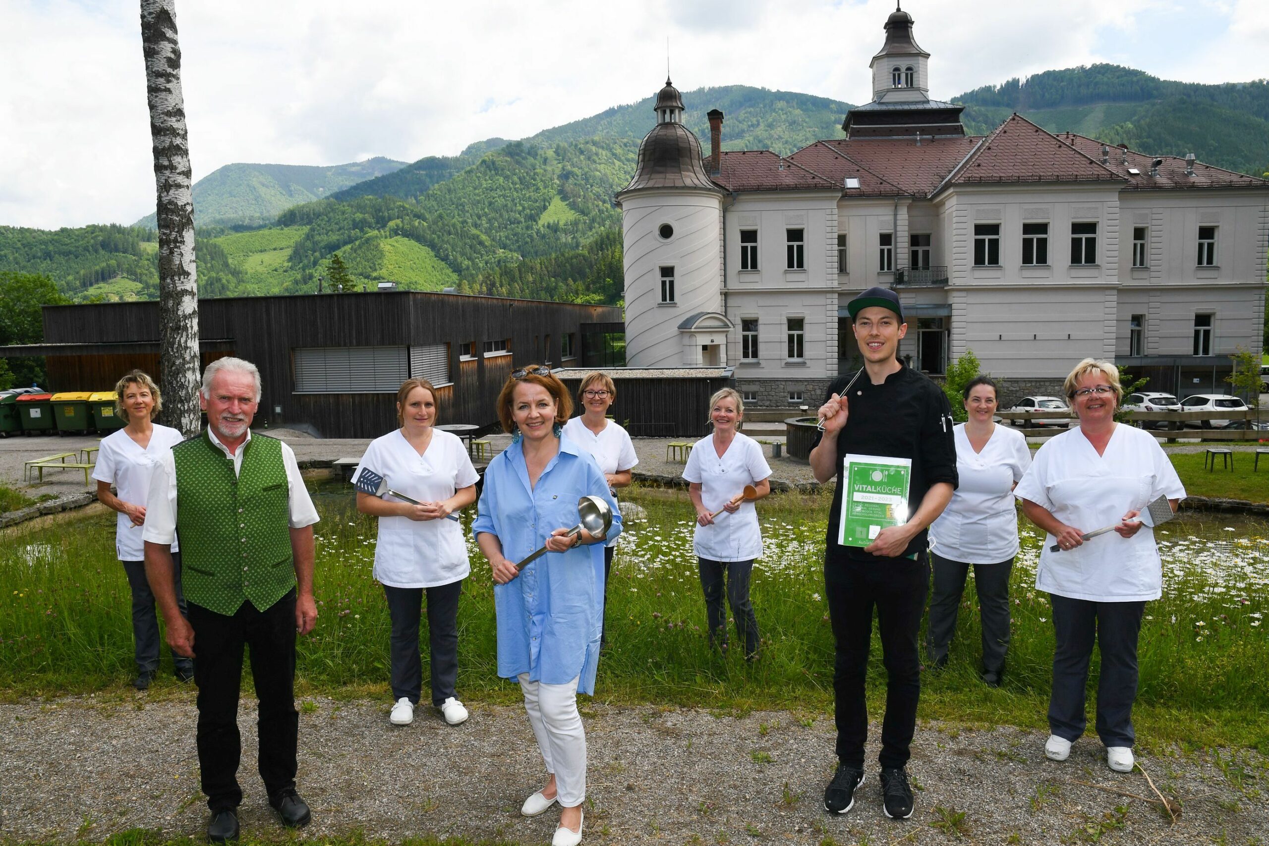 Bergbauernschule Hohenlehen mit Gütesiegel „Vitalküche“ ausgezeichnet