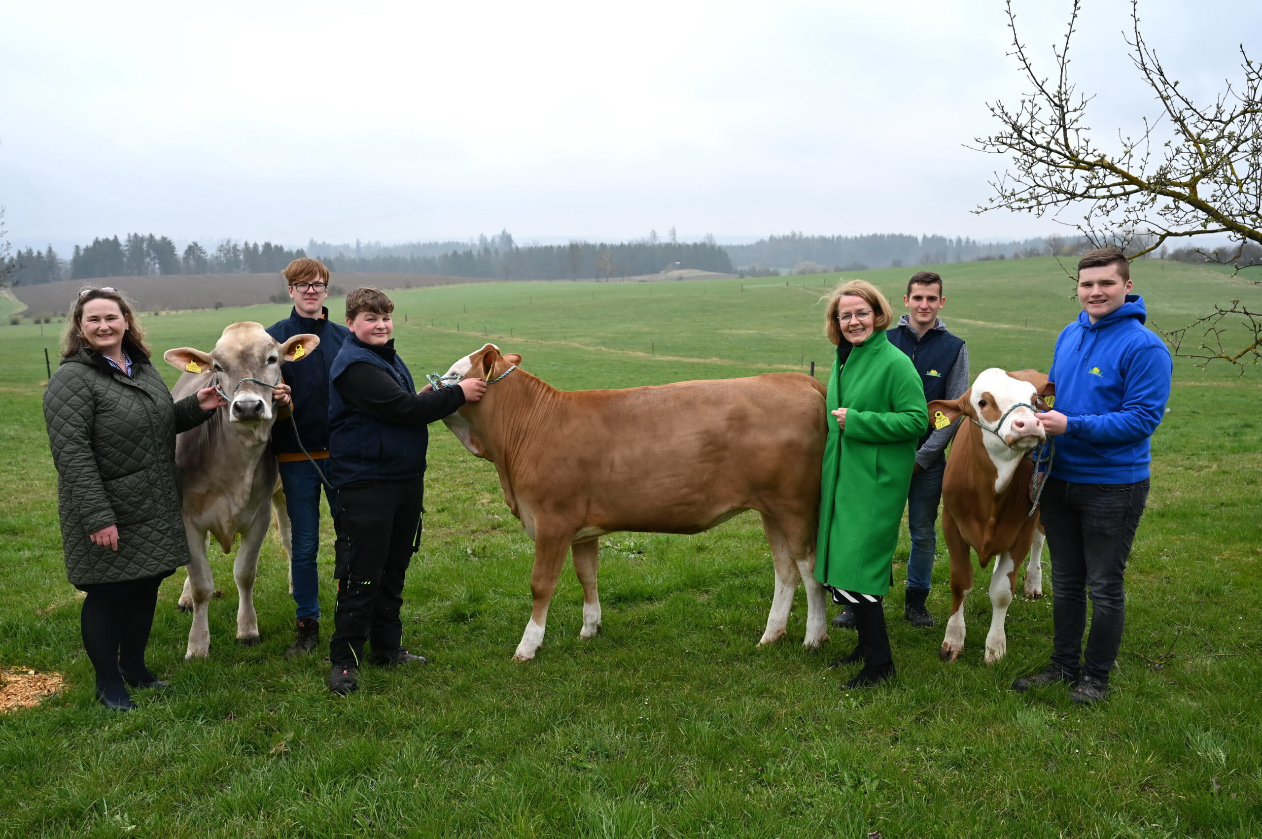 Eröffnung der Weidesaison an der Fachschule Edelhof