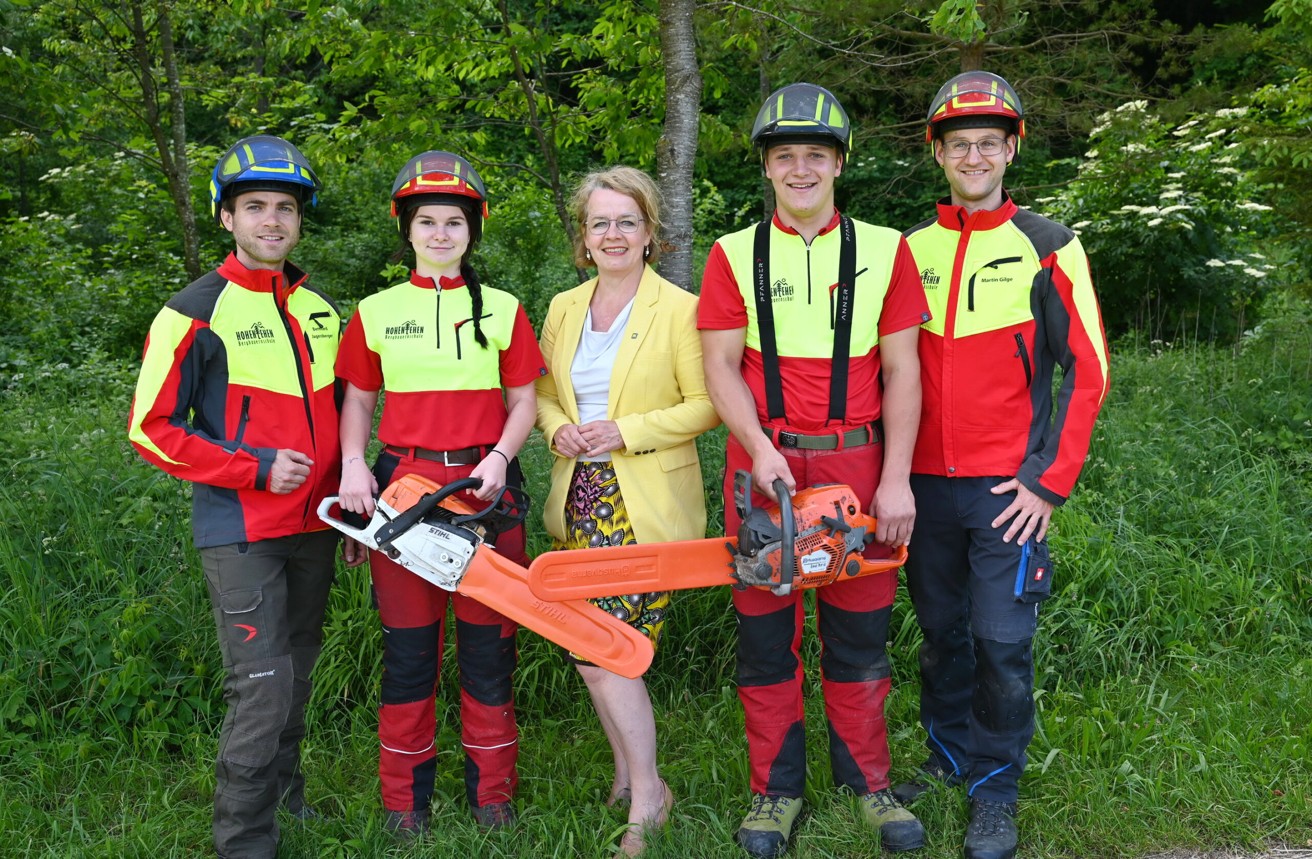 Bergbauernschule Hohenlehen arbeitet am Wald der Zukunft