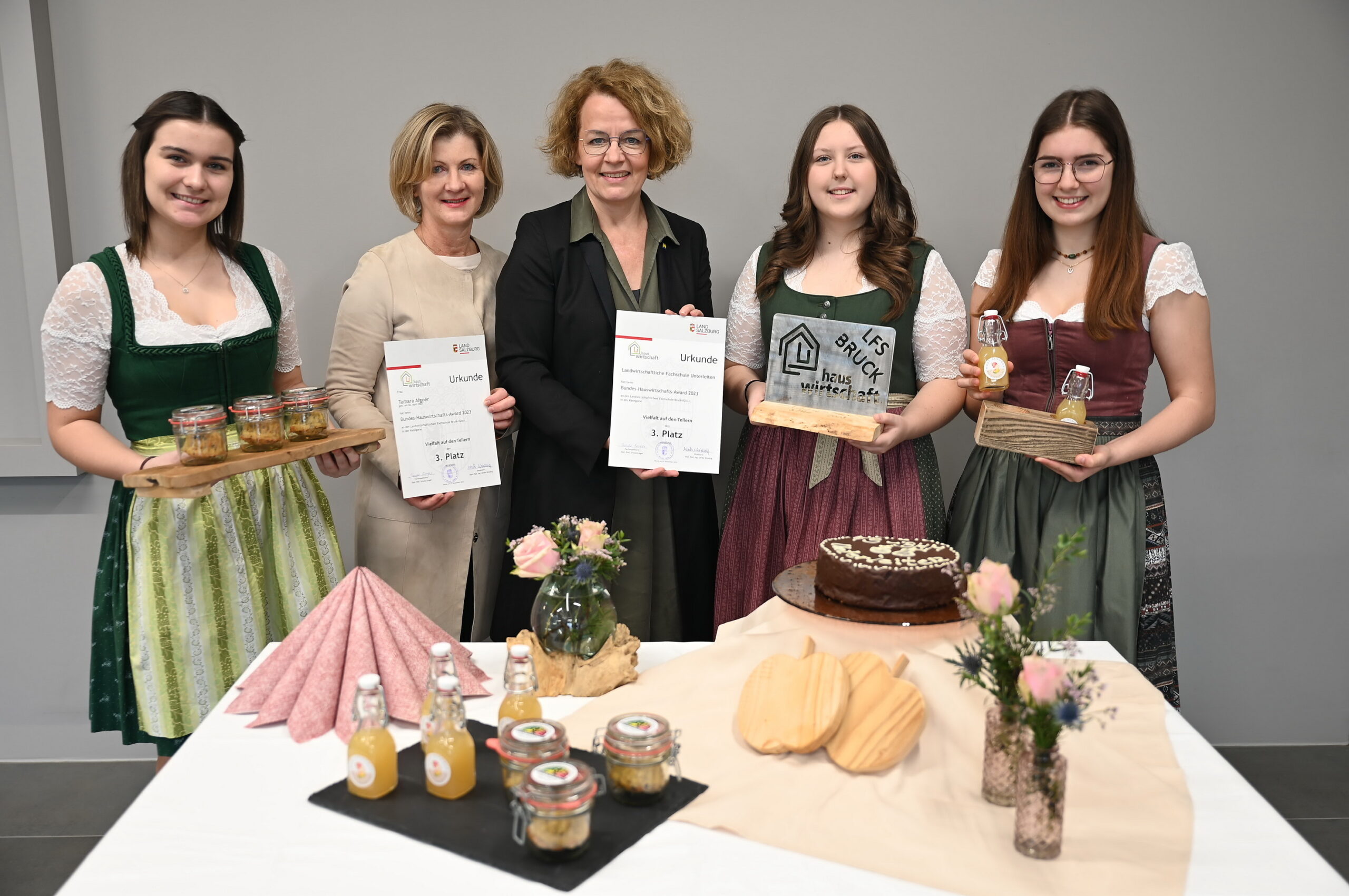 Fachschule Unterleiten holt den dritten Platz beim Bundes-Hauswirtschafts-Award