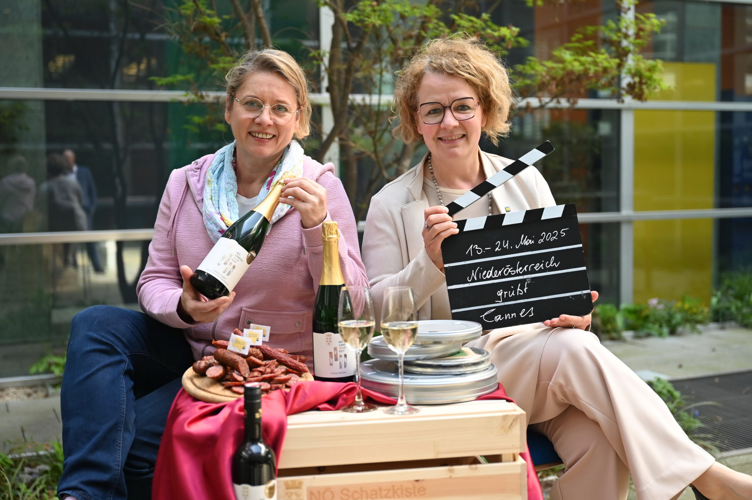NÖ Landesweine werden bei Filmfestspielen in Cannes ausgeschenkt