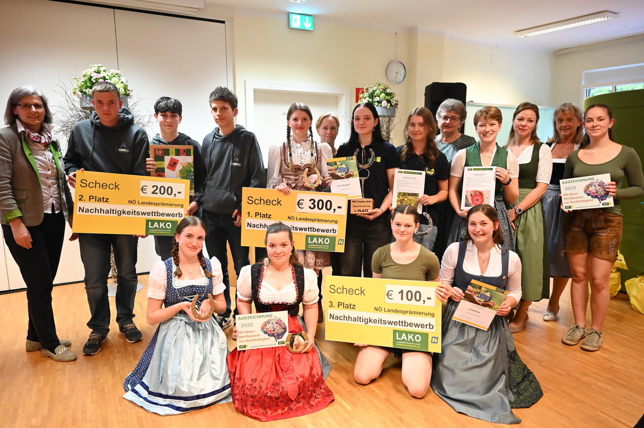 Ideenwettbewerb zur Nachhaltigkeit: Innovative Projekte der NÖ Landwirtschaftsschulen ausgezeichnet