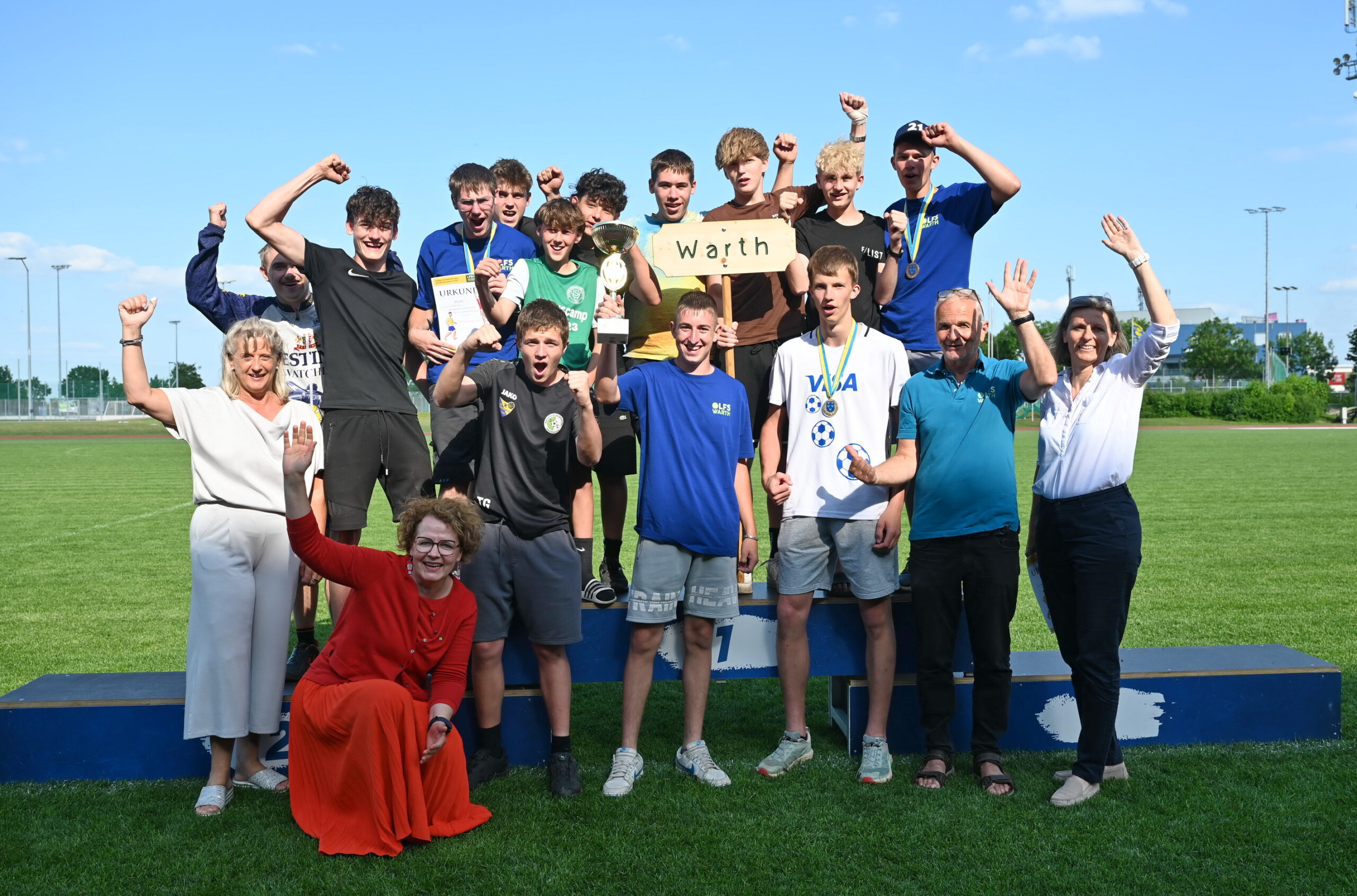44. Sportfest: LFS Pyhra siegt bei den Mädchen und LFS Warth bei der Burschen-Gesamtwertung