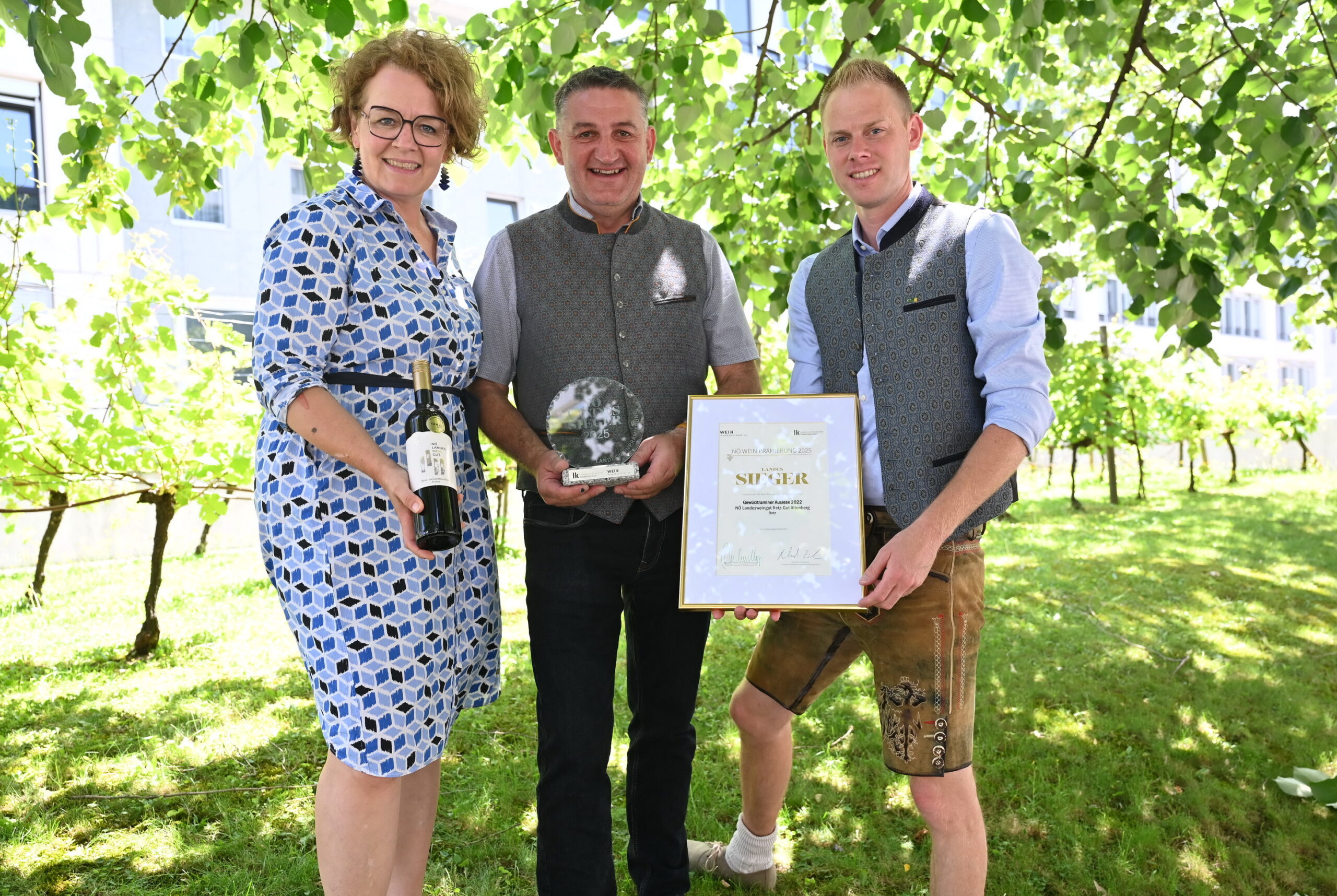 NÖ Weinprämierung: Landessieg und 31-mal Gold für NÖ Landesweine