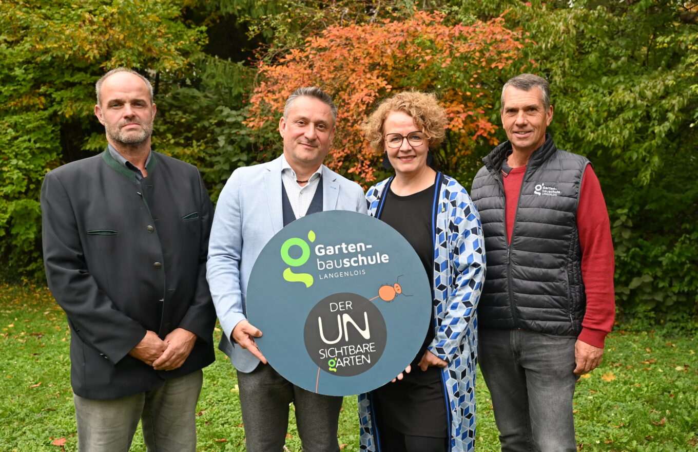 „Unsichtbarer Garten“ an der Gartenbauschule Langenlois eröffnet