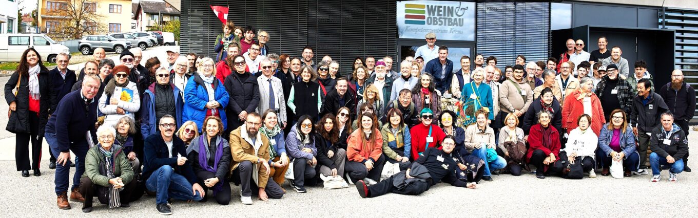 Weltkongress Steinmauern an Weinbauschule Krems