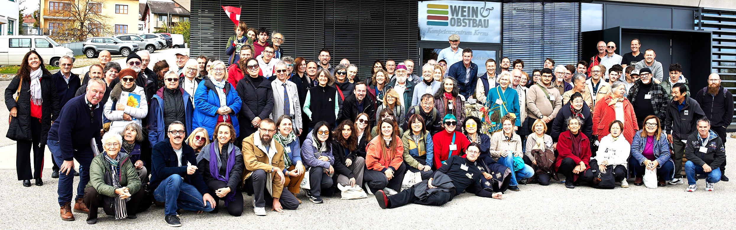 Weltkongress Steinmauern an Weinbauschule Krems
