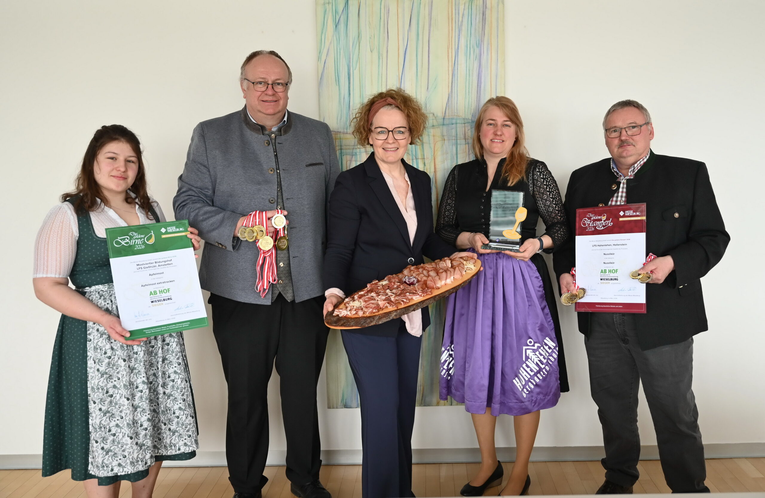 Ab-Hof-Messe: 46 Auszeichnungen für die Landwirtschaftlichen Fachschulen