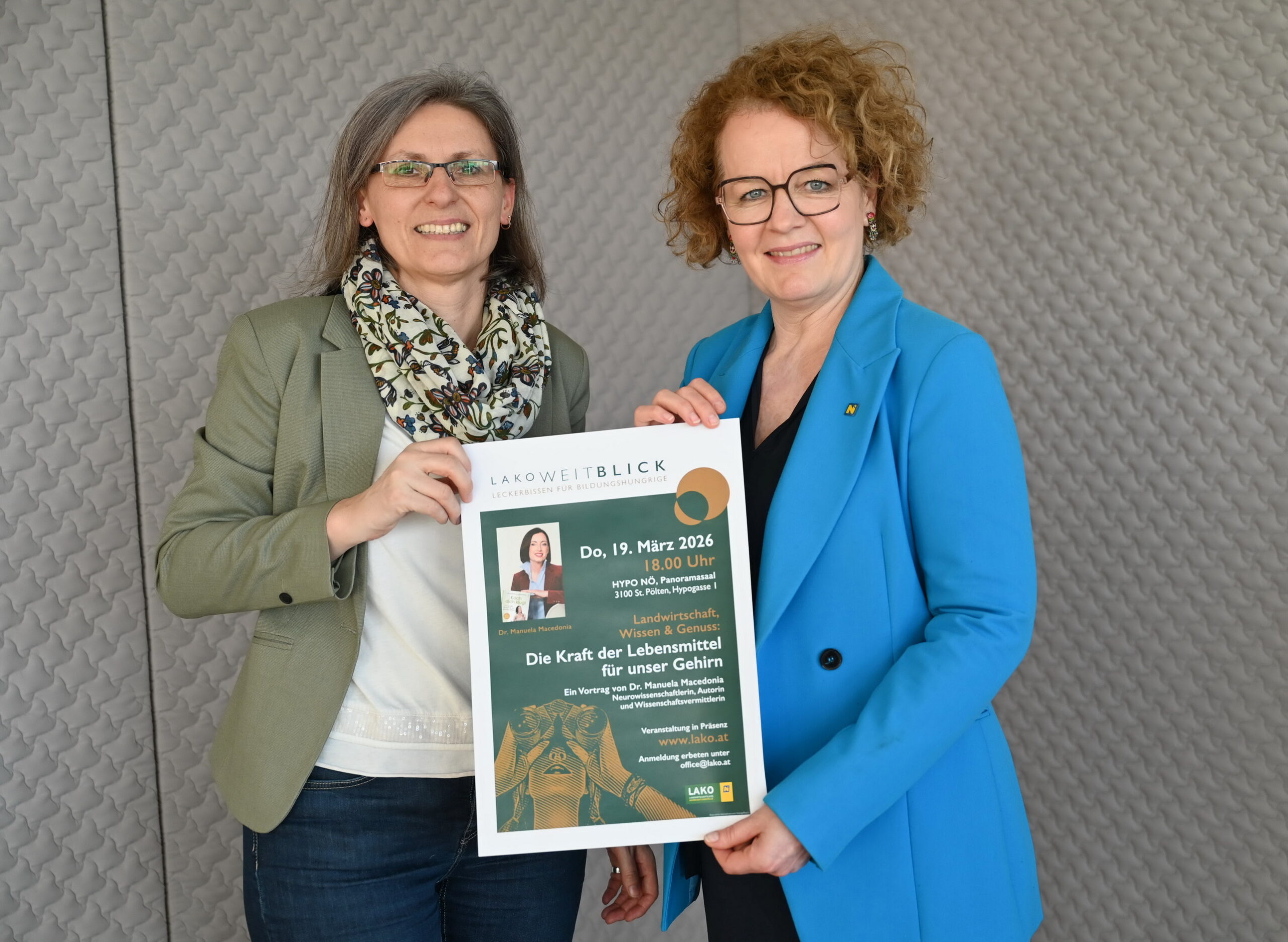 „LAKO-Weitblick“ am 19. März mit Neurowissenschaftlerin Dr. Macedonia