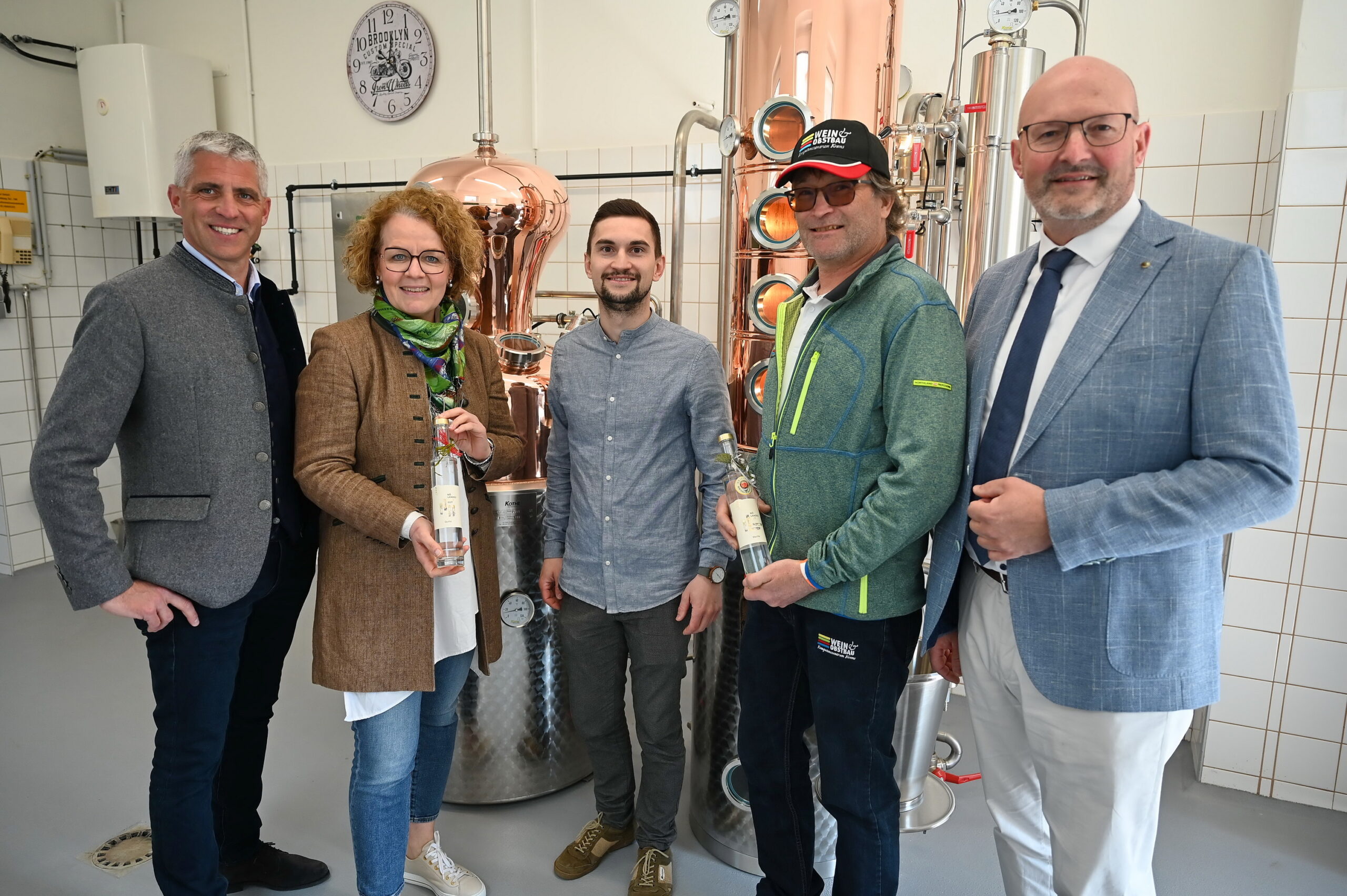 Weinbauschule Krems eröffnet neue Schnapsbrennerei