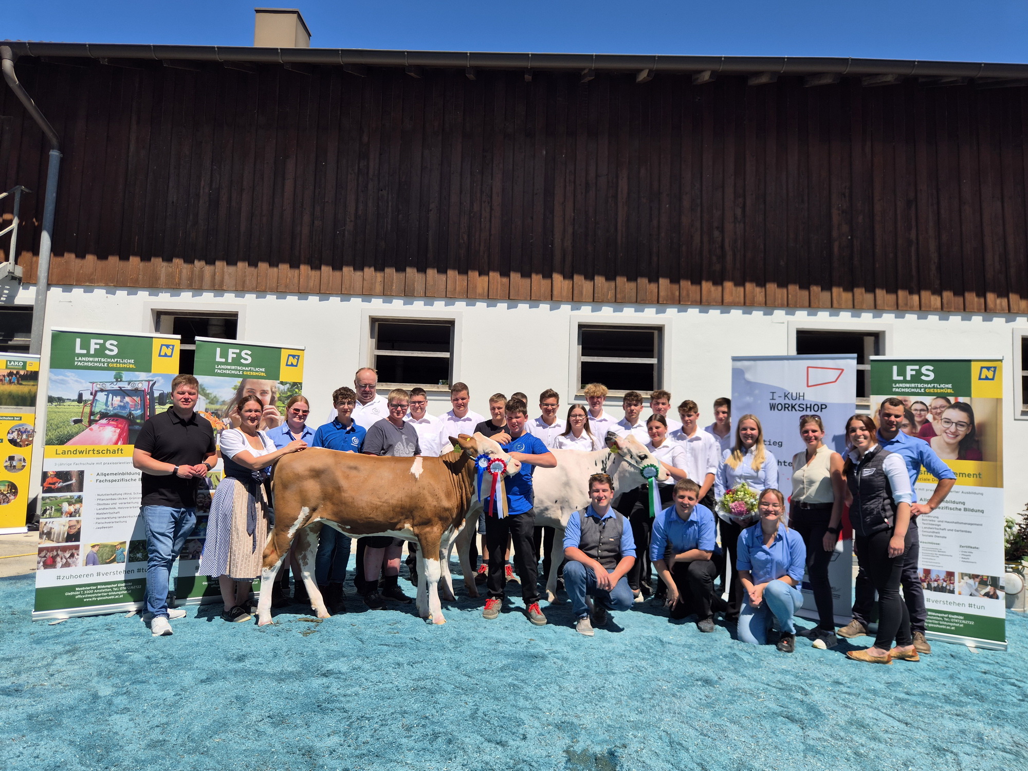 „I-Kuh-Workshop“ an der LFS Gießhübl abgehalten