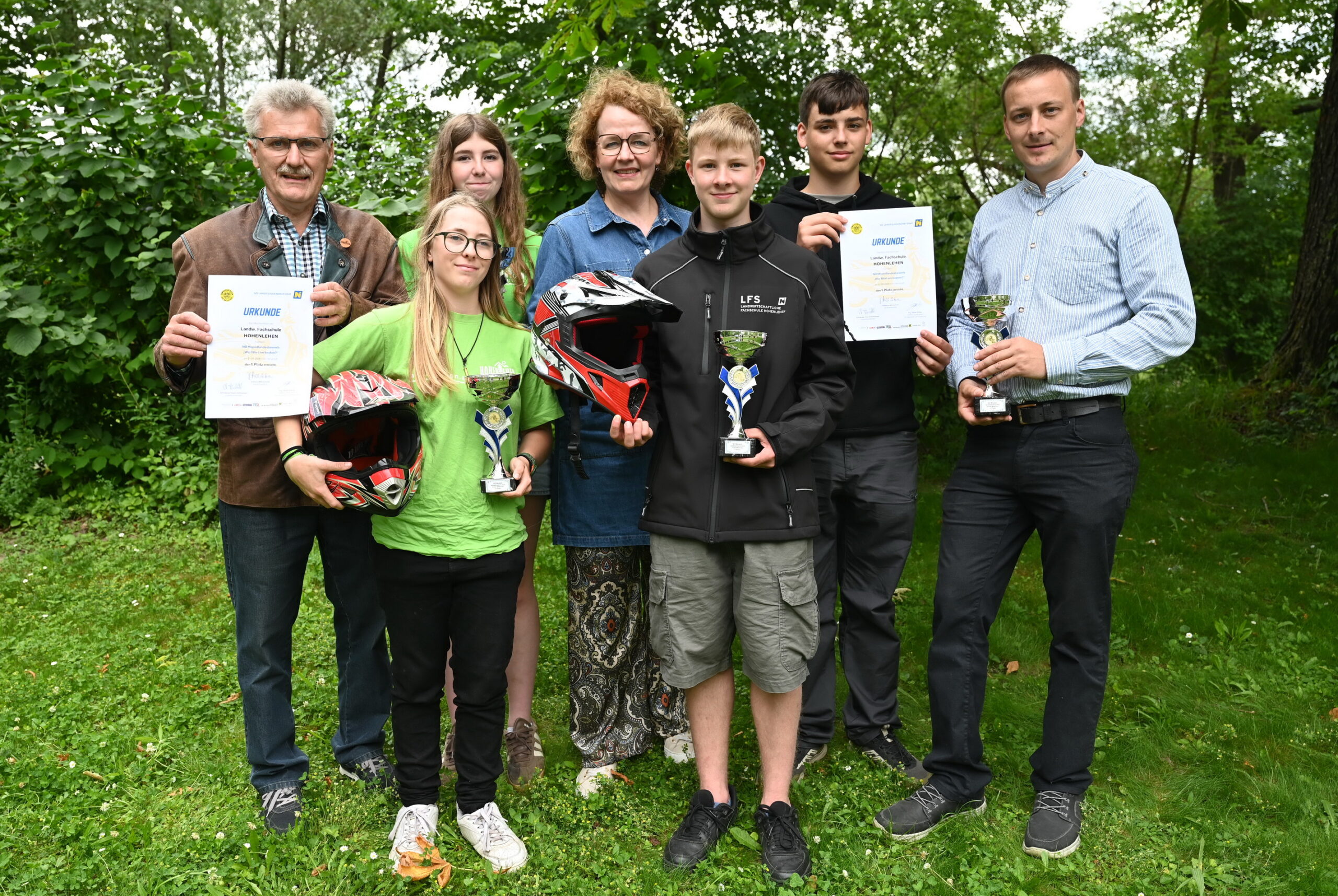 Fachschule Hohenlehen dominiert NÖ Moped-Landesbewerb