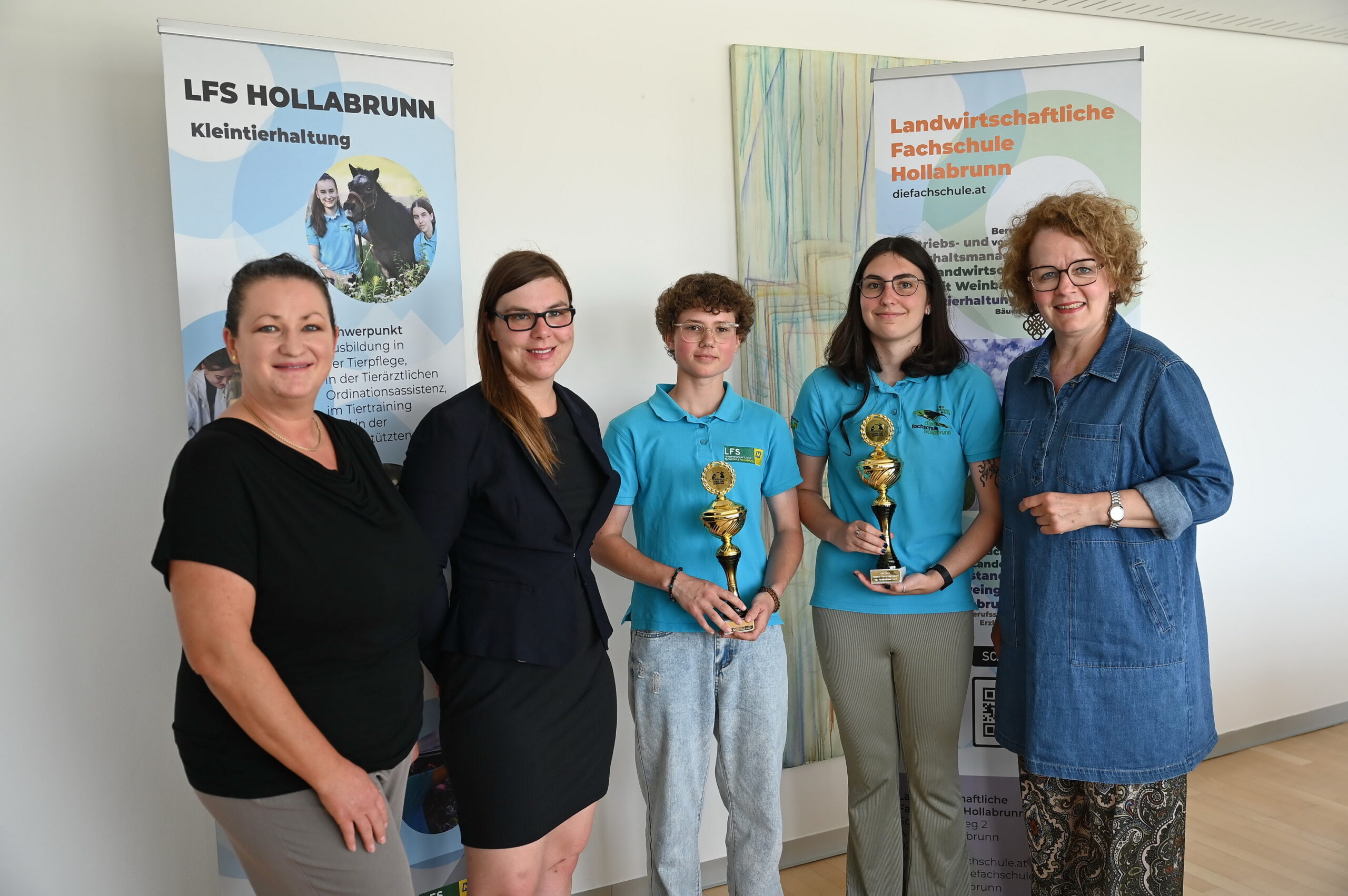 LFS Hollabrunn holt zweiten Platz bei der Internationalen Animal Care Competition in den Niederlanden
